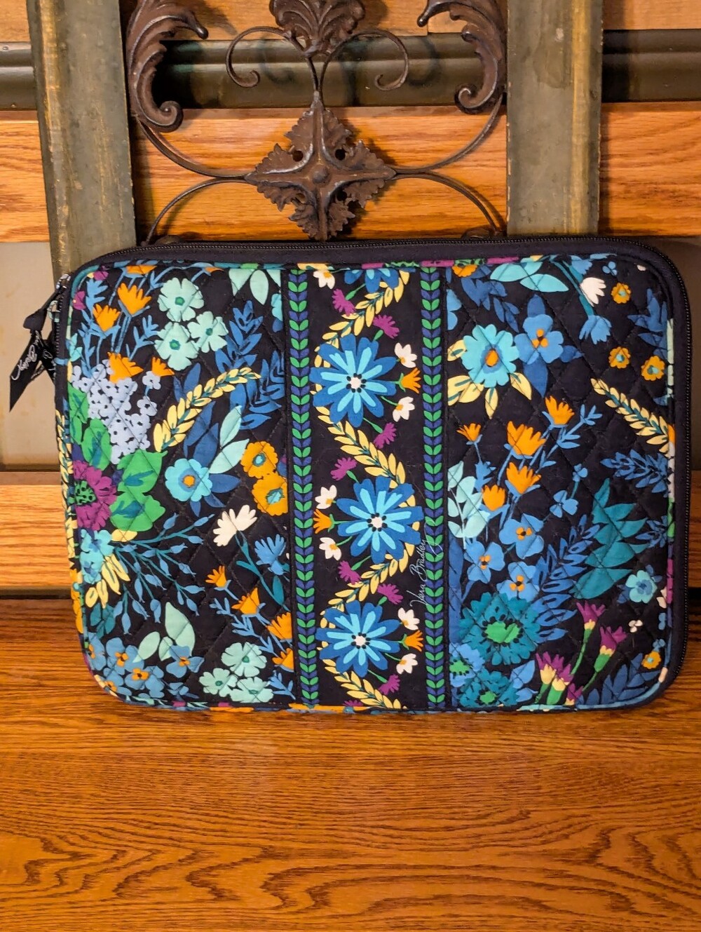 Vera Bradley Midnight Blues Floral Quilted Tablet Case - Picture 4 of 9